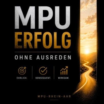 Buchcover: MPU Erfolg ohne Ausreden, das Arbeitsbuch zur MPU von Paul Kühn